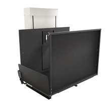 Load image into Gallery viewer, Wheelchair Lift with straight through platform and tower on the left