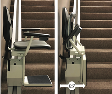 Load image into Gallery viewer, Double Stair Lift Special - 90 Degree Turn Stairway