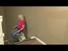 Load and play video in Gallery viewer, Double Stair Lift Special - 90 Degree Turn Stairway