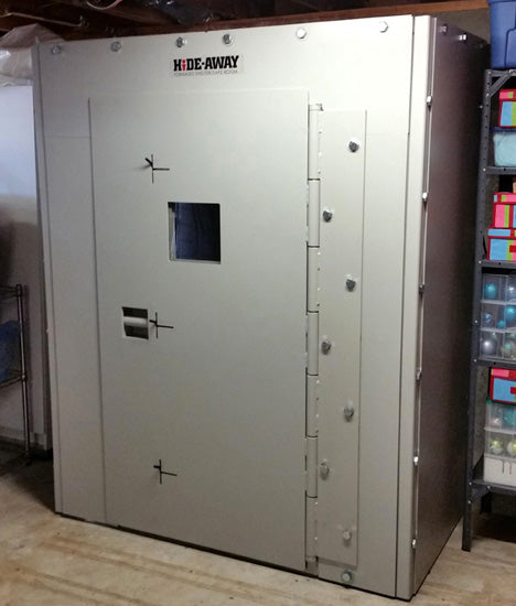 Hide-Away Storm Shelter Level III Ballistic – Stationary | Staying