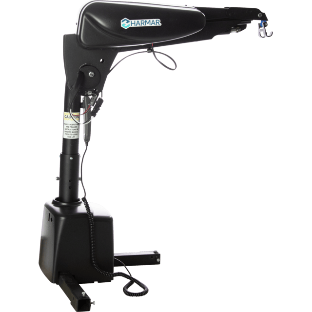 Harmar AL435 Premium Inside Hoist Lift with Power Lift, Rotate & Extend For Wheelchairs and Scooters