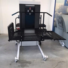 Load image into Gallery viewer, Portable Wheelchair Lift in Up Position
