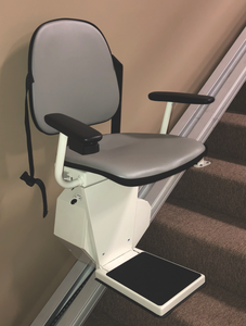 Double Stair Lift Special - 90 Degree Turn Stairway