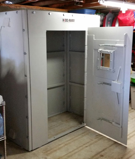 Hide-Away Storm Shelter Level III Ballistic – Stationary | Staying